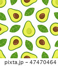 Avocado.Vector seamless pattern. 47470464