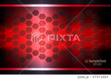 Red dark geometric composition with silhouettes of polygons. Red dark geometric composition with silhouettes of polygons. 47471664