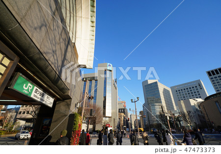 日本の東京都市景観　四ツ谷駅を望む 47473373