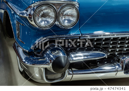 detail of a vintage car 47474341
