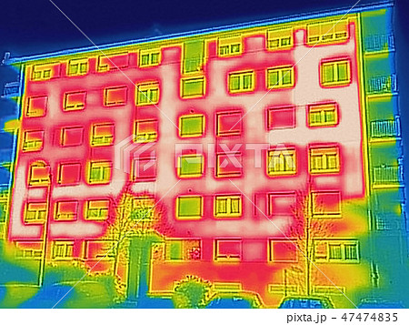 Detecting Heat Loss Outside building  47474835