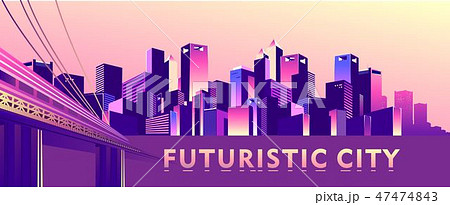 abstract buildings banner 47474843