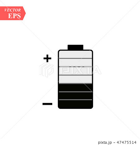 Batery icon illustration isolated  sign symbol eps 10 47475514