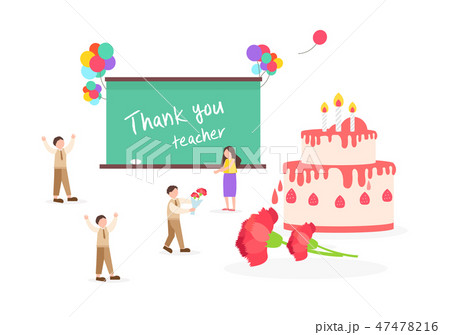 ケーキ カーネーション 花 47478216