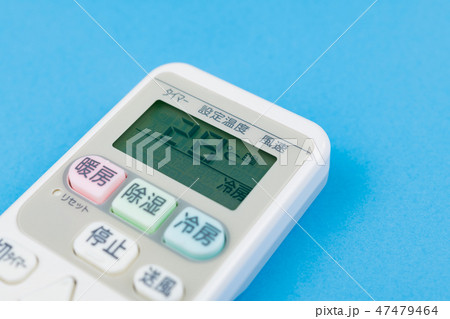 エアコンのリモコン　28度設定　クールビズ 47479464