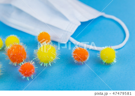 花粉症　インフルエンザ　ウイルス　風邪　イメージ 47479581