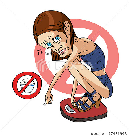 Illness and disease - related health problems, concept cartoon vector illustration. 006 Illness and disease - related health problems, concept cartoon vector illustration. 006 47481948
