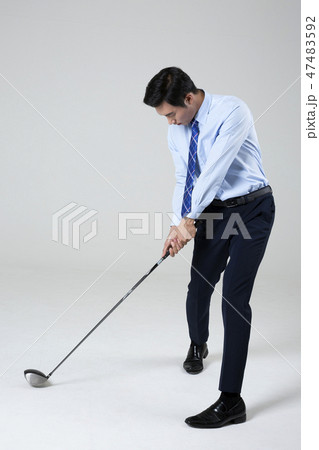 Businessman with various sports, business concept photo. 277 Businessman with various sports, business concept photo. 277 47483592
