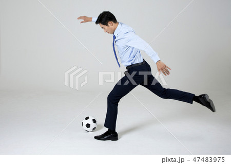 Businessman with various sports, business concept photo. 076 47483975