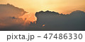 雲 空 日の出 47486330