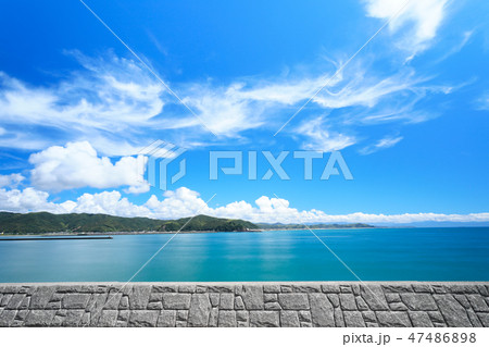 高知県中部の海辺　太平洋（東向き） 47486898