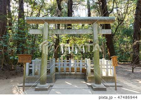 鹿島神宮 要石の祠 （茨城県鹿嶋市） 2019年1月現在 47486944