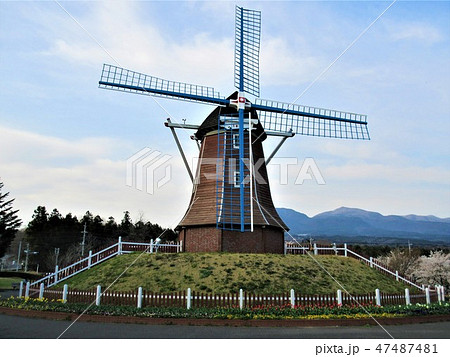 道の駅ぐりーんふらわー牧場の風車 道の駅ぐりーんふらわー牧場の風車 47487481