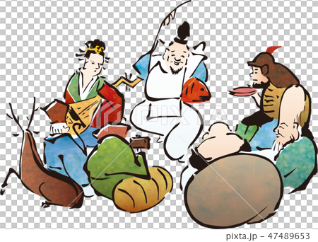 浮世絵 七福神 その1 浮世絵 七福神 その1 47489653