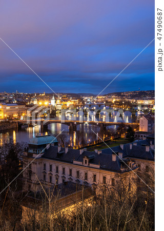 チェコ　プラハ　カレル橋 47490687