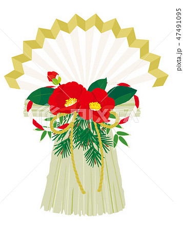 水引き飾り　イラスト 47491095