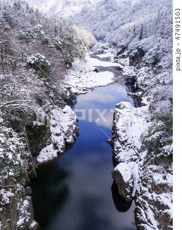 冬の溪谷(富山県) 冬の溪谷(富山県) 47491503