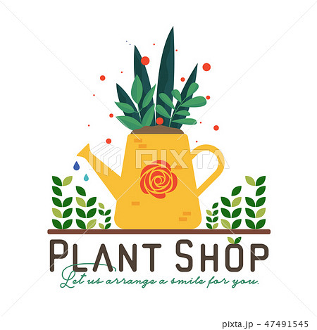 Garden Shop Banner Template. Vector illustration 47491545