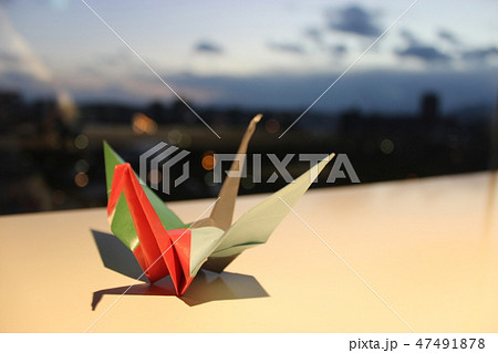 おりづるタワーの折り鶴 47491878