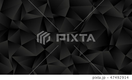 Trendy Low Poly Black Background for Your Business Trendy Low Poly Black Background for Your Business 47492914