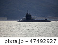 海上自衛隊 そうりゅう型潜水艦浮上航行 47492927