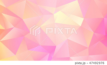 Trendy Triangular Design. Abstact Pink Quartz Bg 47492976