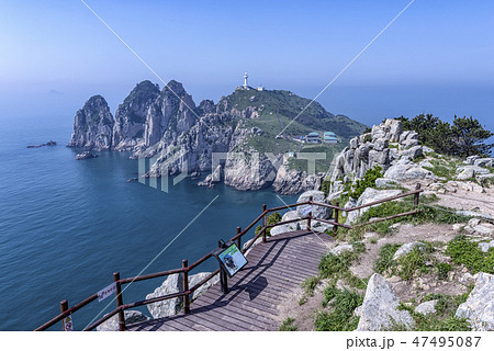 灯台島 海 岩 47495087