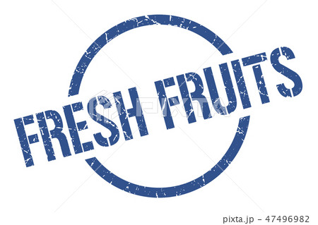 fresh fruits stamp 47496982