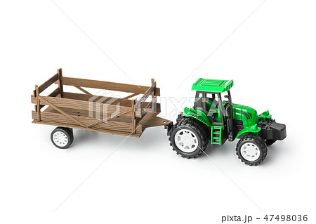 Toy tractor with trailer 47498036