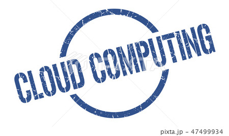 cloud computing stamp cloud computing stamp 47499934