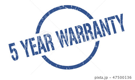 5 year warranty stamp 5 year warranty stamp 47500136