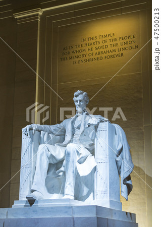 Lincoln Memorial in the National Mall,DC,usa. Lincoln Memorial in the National Mall,DC,usa. 47500213