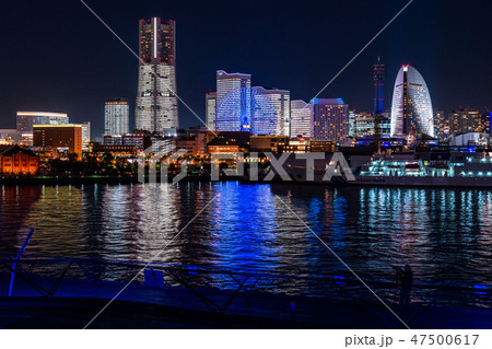 《神奈川県》横浜みなとみらい・全館ライトアップ夜景《2018》 47500617