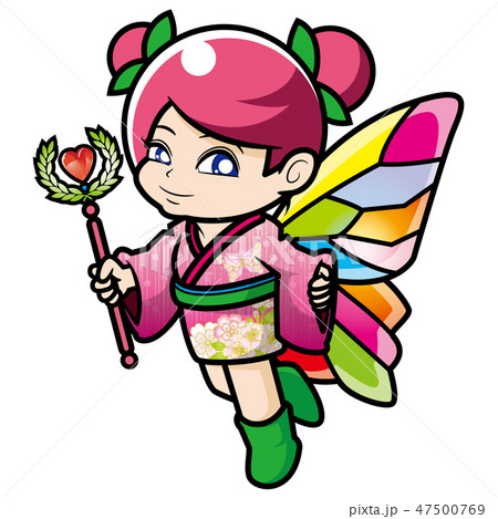 花の妖精のイラスト素材 花の妖精のイラスト素材