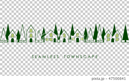 Seamless city drawing illustrations Seamless city drawing illustrations 47500841