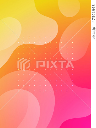 A collection of colorful covers. Wavy shapes with gradient. 47501948