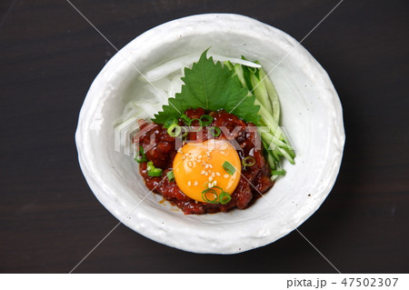 馬肉ユッケ 47502307