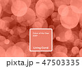 Living Coral color of the Year 2019. Bokeh background with coral in trendy color 47503335