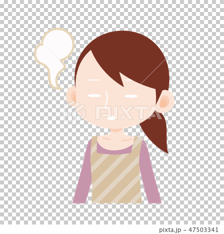 エプロン主婦　魂が抜ける 47503341