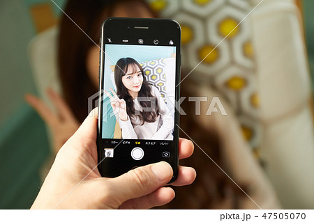 カップル ライフスタイルの写真素材