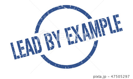 lead by example stamp 47505297