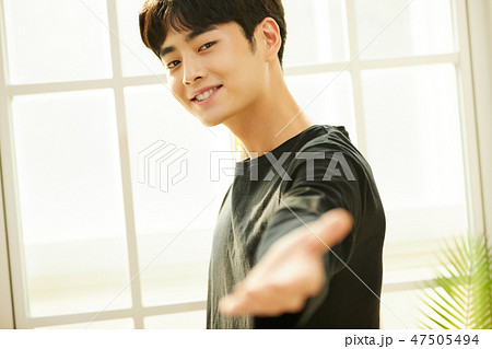 男性　ライフスタイル　 47505494