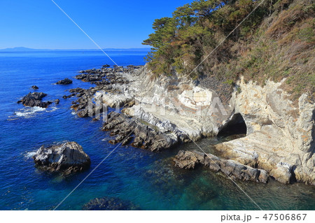 【神奈川県】快晴の荒崎海岸 47506867