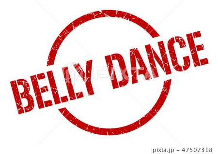 belly dance stamp 47507318