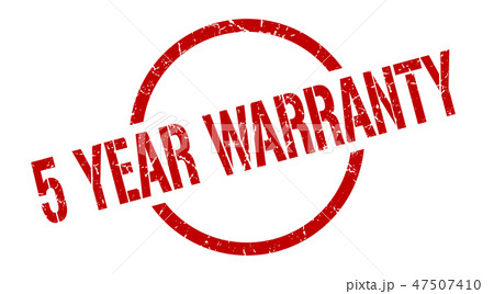 5 year warranty stamp 47507410