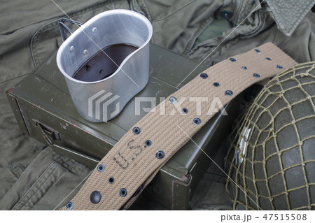 a cup of coffee with ww2 period us army military a cup of coffee with ww2 period us army military 47515508