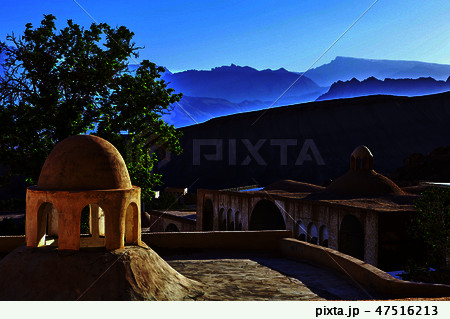 Yazd, the Zoroastrian temple of Pir-e-Naraki, Iran 47516213