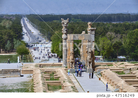 Gate of all Nations in ancient persian Persepolis Gate of all Nations in ancient persian Persepolis 47516249
