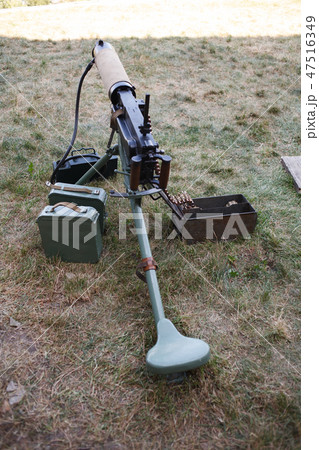 WWI german machine gun MG 08 47516349