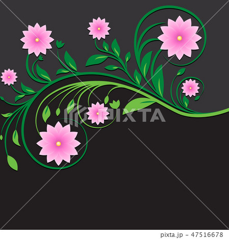 abstract vintage floral ornament abstract vintage floral ornament 47516678